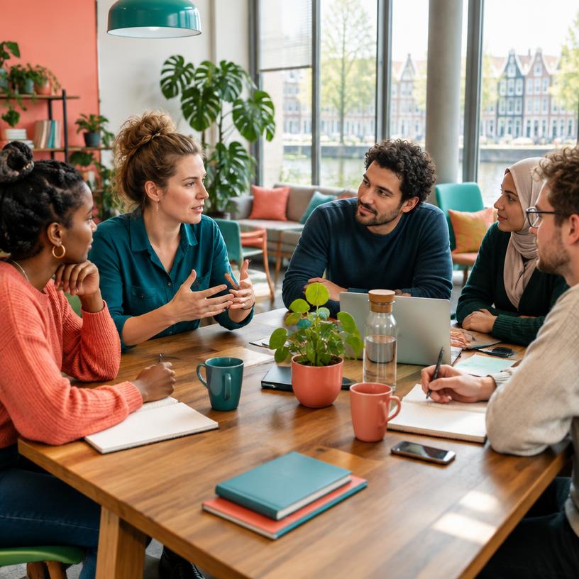 Een divers team van zorg- en onderwijsprofessionals